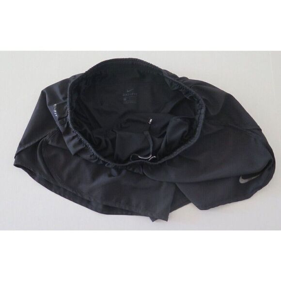 Nike 831281 010 Women's Sz M Black Dry Tempo Athletic Running Shorts - Picture 5 of 5